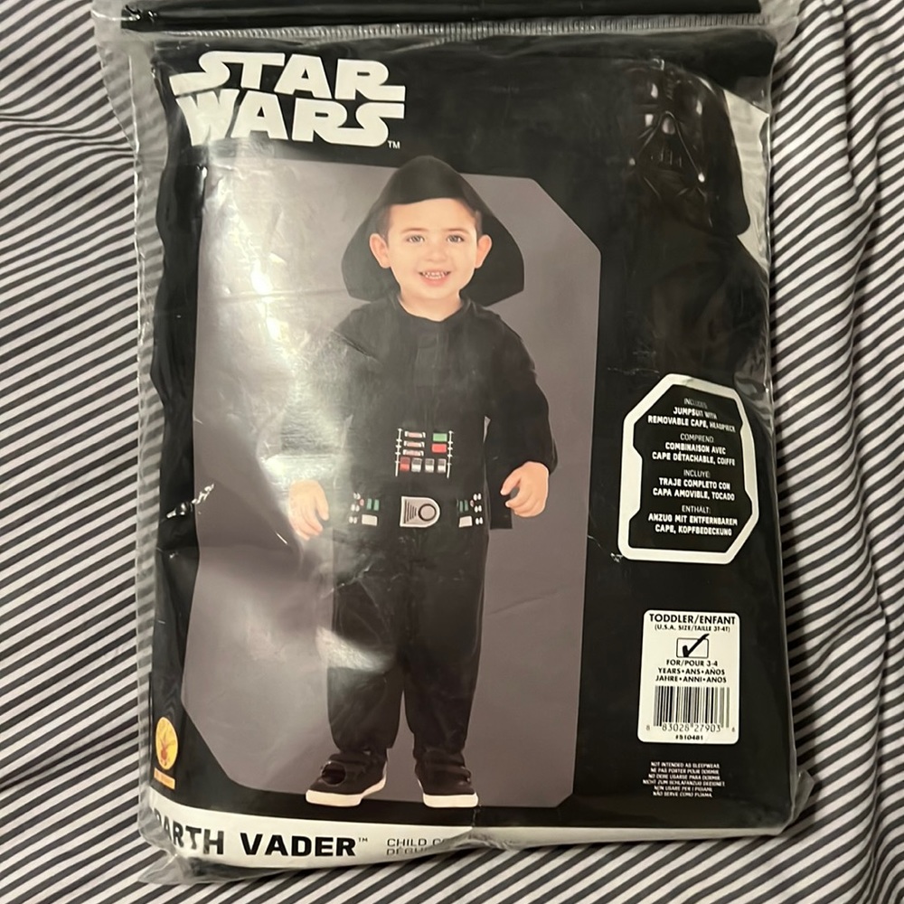 Toddler/Infant Darth Vader Costume
